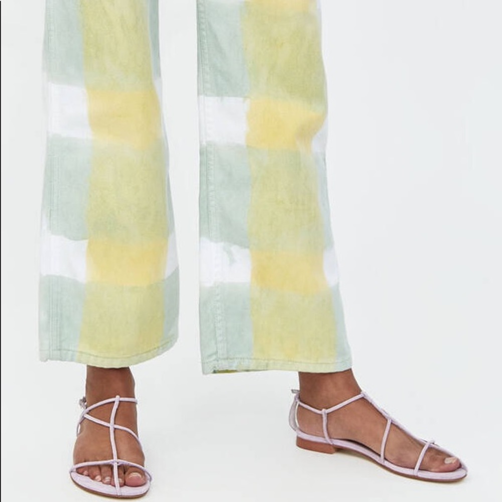 Needsupply Lilac Suede Sandals
